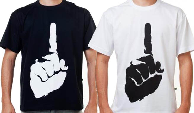 Camisetas Mão (Um só caminho), do Marechal
