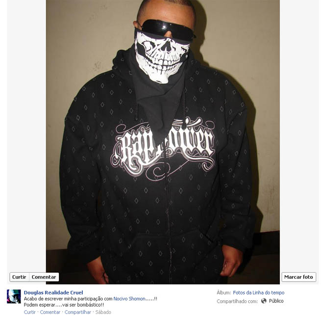 Douglas, do Realidade Cruel, anuncia música nova com Nocivo Shomon
