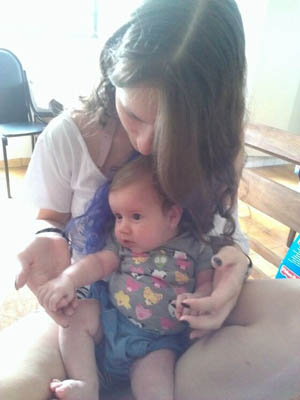 Juka e sua filha Luísa Minha filha vai ouvir RAP: Juka e Luísa