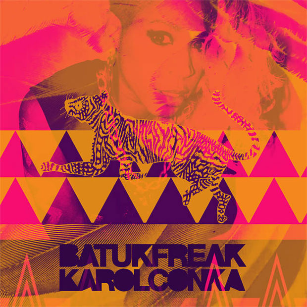 Capa do CD Batuk Freak, da Karol Conká