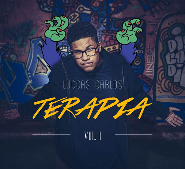 Capa da mixtape Terapia Vol. 1, do Luccas Carlos
