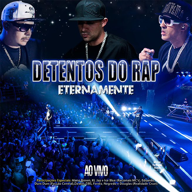 Capa do CD ao vivo do Detentos do RAP