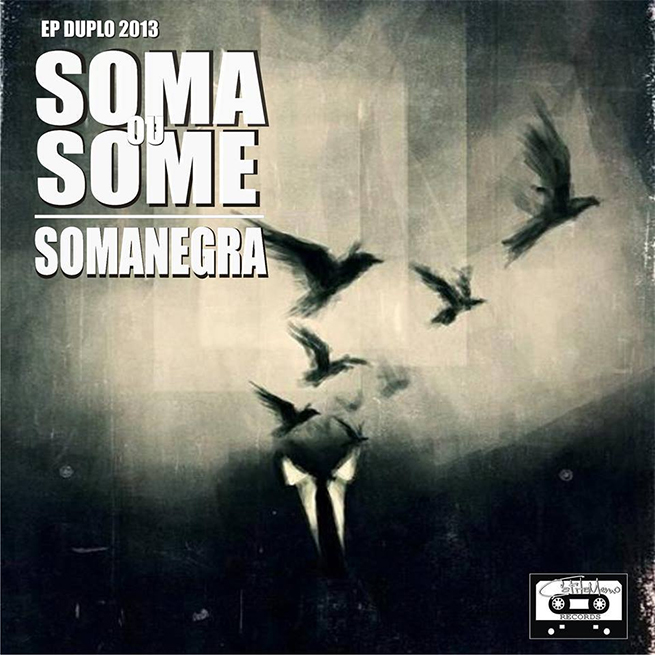 Capa do CD Soma ou Some, do Somanegra
