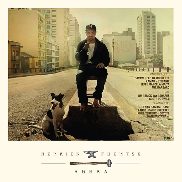 Capa do CD Agora, do Henrick Fuentes