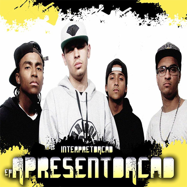 Capa do CD ApresentoAção, do InterPretoAção