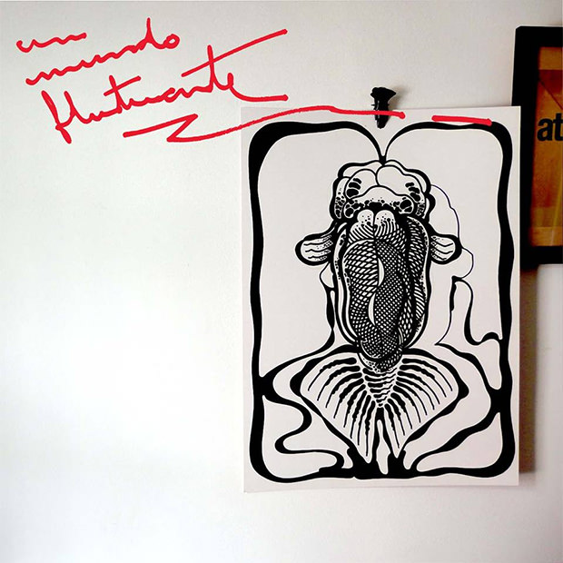 Capa do CD Um Mundo Flutuante, do Tiago Frúgoli