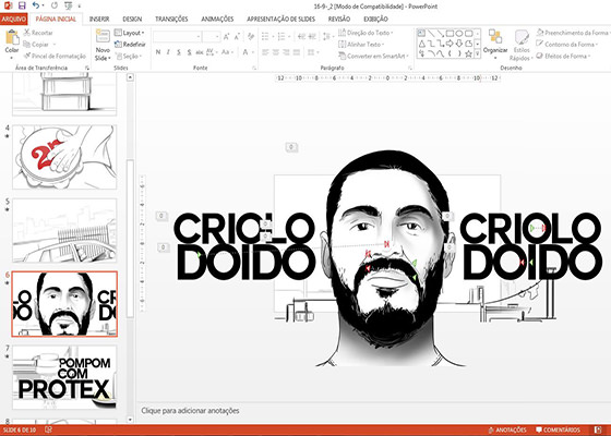 Clipe não oficial de Grajauex feito no Power Point