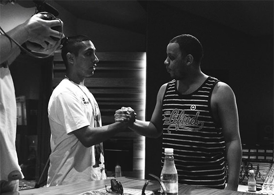 Rashid e Kamau (Foto: Anna Mascarenhas)