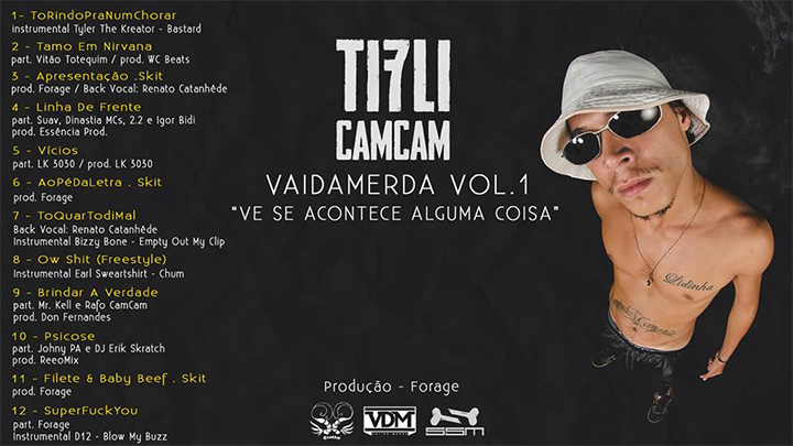 CD VaiDaMerda Vol. 1, do Tifli