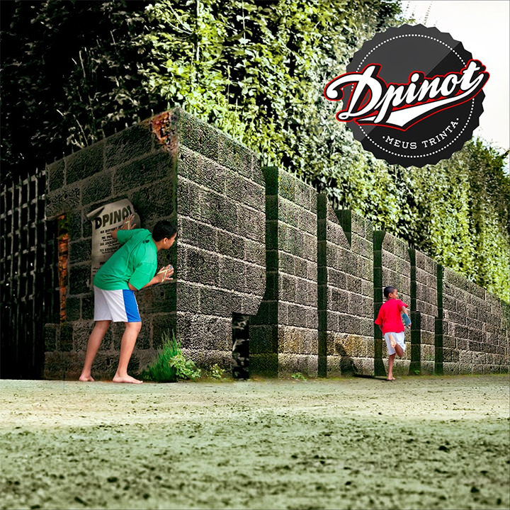 Capa do CD Meus Trinta, do Dpinot