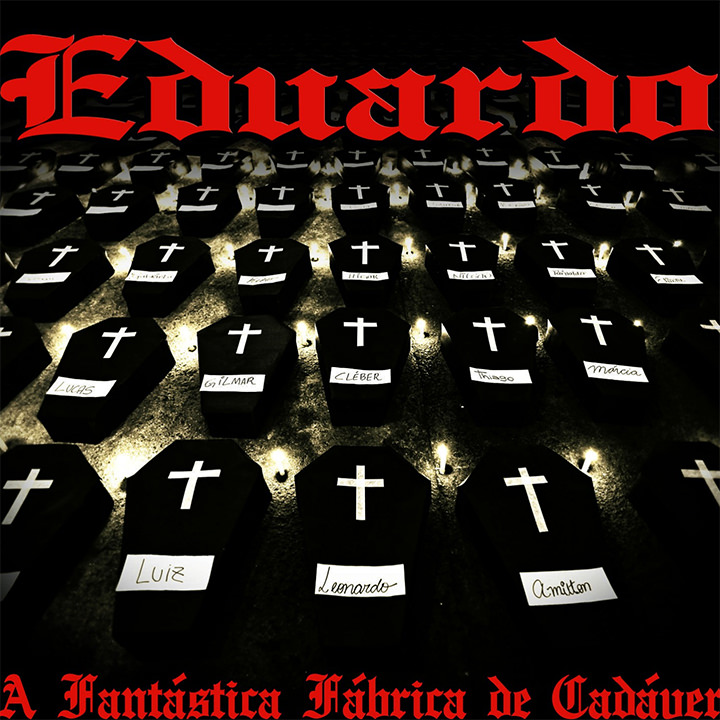 Capa do CD A Fantástica Fábrica de Cadáver, do Eduardo