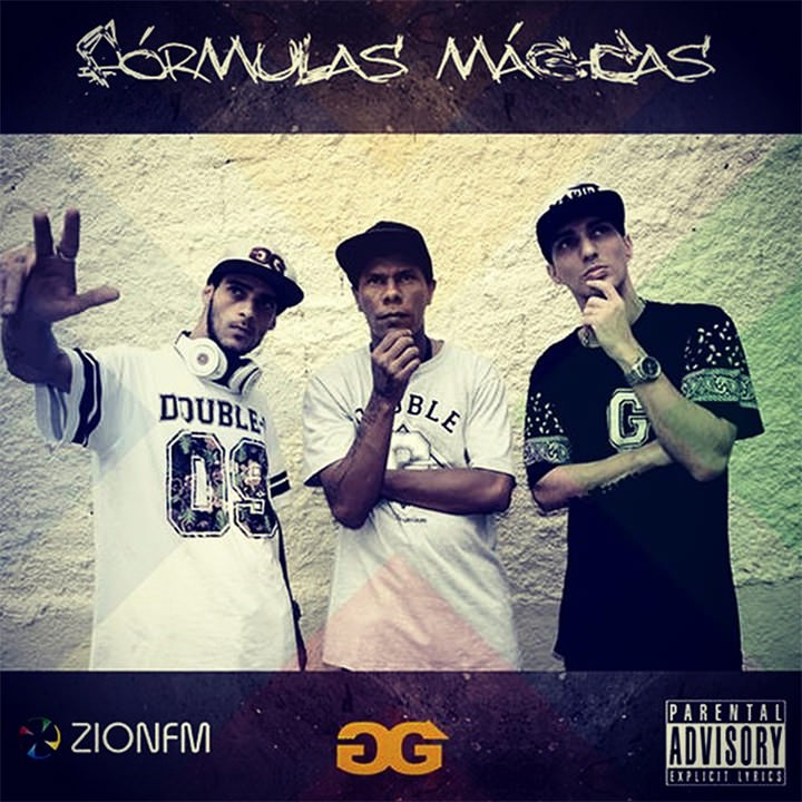 Capa do CD Fórmulas Mágicas, do Maomé, T-Rex e Saulo